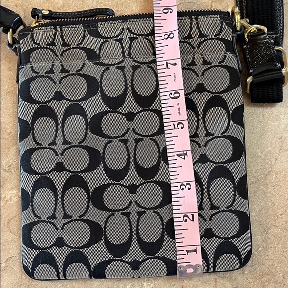 Coach Black and Gray Crossbody Bag - Picture 8 of 9
